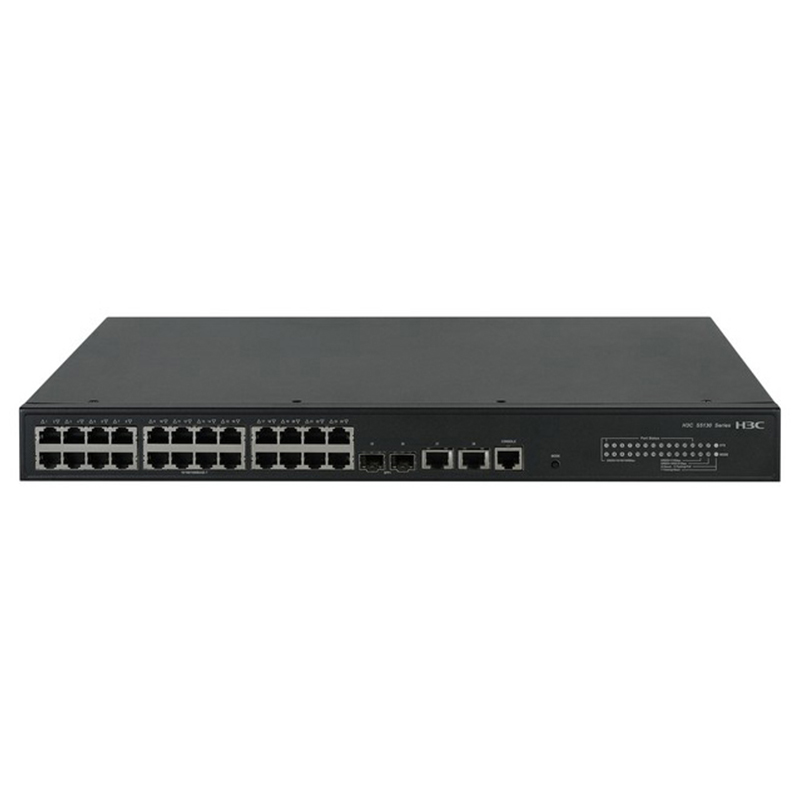 H3C S5130S-28ST-PWR-EI 24口千兆+万兆多速率PoE交换机